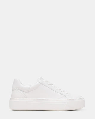 Holli White Leather