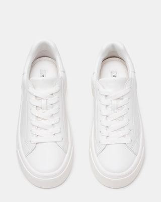 Holli White Leather