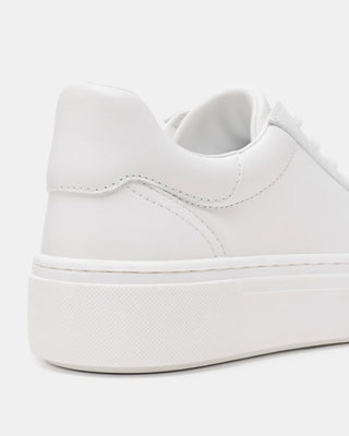 Holli White Leather