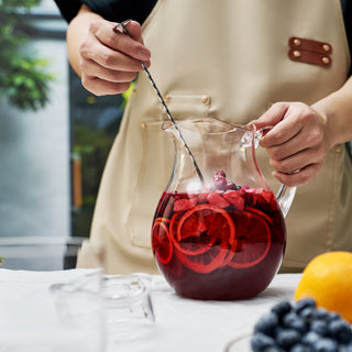 Sangria Drink Mix Acrylic Beverage Pitcher With Lid 72 Oz Homemade Make Your Own Sangria Dried Fruit