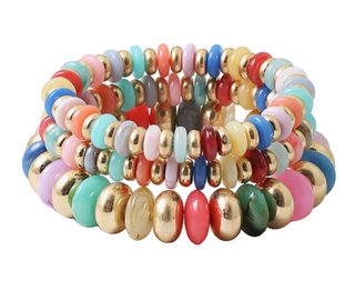 Stackable Bracelets - Rainbow
