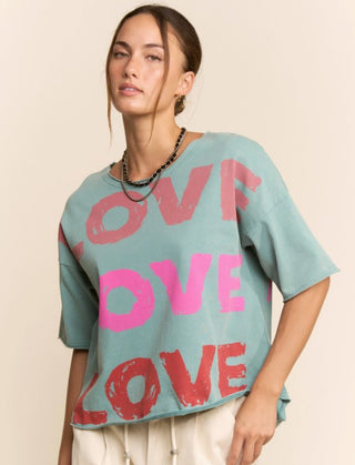 Love Notes Washed Tee