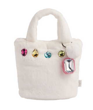 Glitzy Purses With Lip Gloss Keychains - Assorted