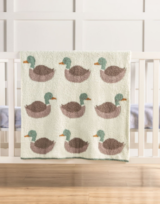 Mallard Chenille Baby Blanket