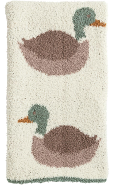 Mallard Chenille Baby Blanket