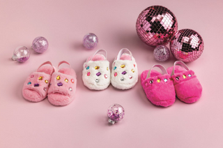 Glitzy Slippers 4T-5T - Assorted Colors