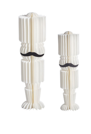 Paper Nutcracker Sitters - Assorted Sizes