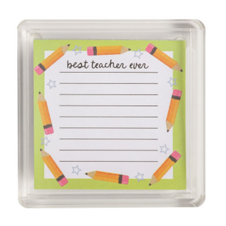 Pencils Teacher Notepad Set