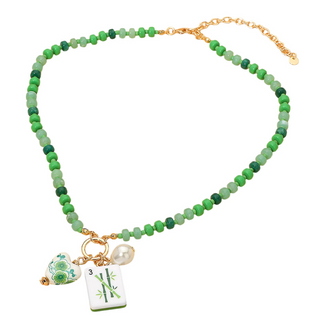 Mahjong Necklace - Bam