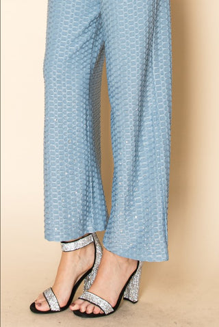 Radiant Honeycomb Glam Pants