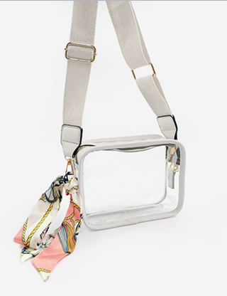Clear Bag - White