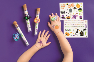 Spooky Tatoob & Ring Set