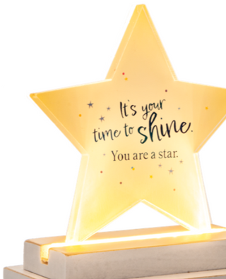Light Up Die Cut Block Talk