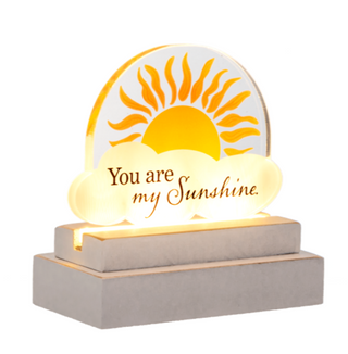 Light Up Die Cut Block Talk