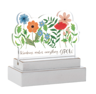 Light Up Die Cut Block Talk
