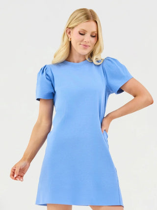 Carolina T-Shirt Dress - Blue