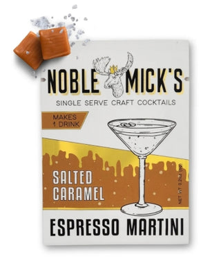 Single Serve Espresso Martini Mixer - Salted Caramel