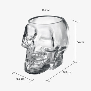 Skull Shot Glasses Set Of 6 By 3OZ Skull Glasses 3 H Goth Gifts Skull Gifts Skull De