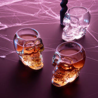 Skull Shot Glasses Set Of 6 By 3OZ Skull Glasses 3 H Goth Gifts Skull Gifts Skull De