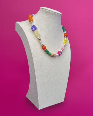Spring Multi Bead Necklace