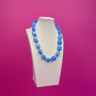 Spring Stone Necklace - Blue