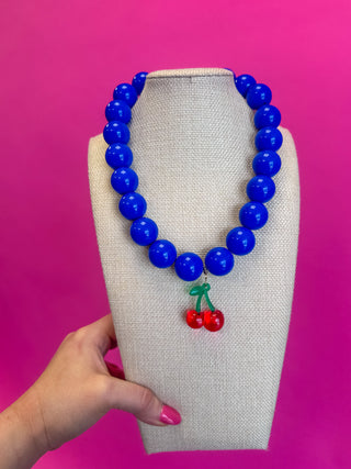 Summer Fruit Necklace - Cherry