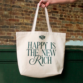 Happy is the New Rich Tote