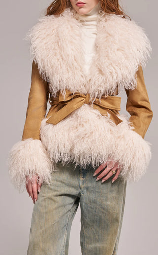 TORI COAT - CAMEL AZALEA WANG