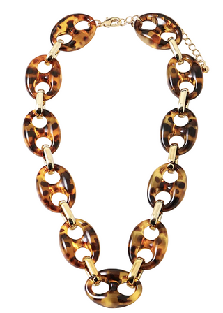 Tortoise Statement Necklace