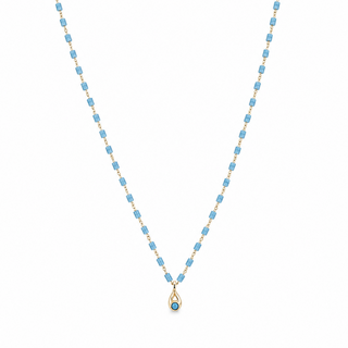 Turquoise Teardrop Necklace