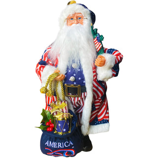 15″ America’s 250th Celebration Santa