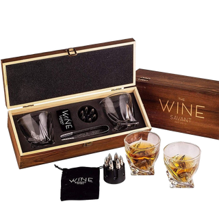 Whiskey Stones Bullets Gift Set Premium Barware Gift Elegant Drinkware Collection