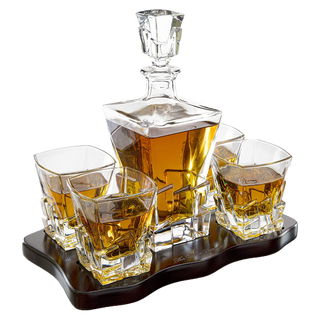 Wine And Whiskey Iceberg Decanter Premium Barware Gift Elegant Drinkware Collection