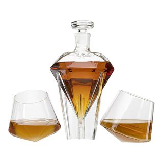 Diamond Decanter 1 Premium Barware Gift Elegant Drinkware Collection