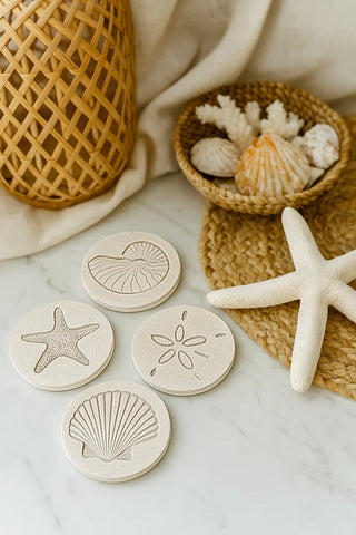 Shoreline Coasters -Sanddollar