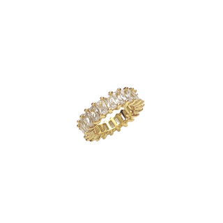 Clear Baguette Ring