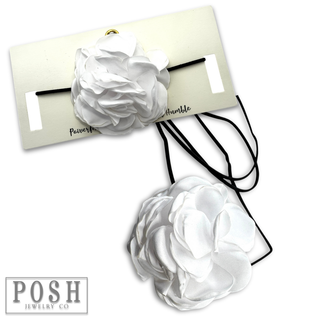Flower choker necklace, last call