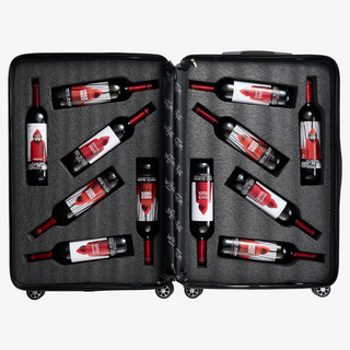 Wine Bottle Suitcase Holds 12 Standard 750 Ml Size Bottles Universal Airplane Luggage Case Tsa Appro