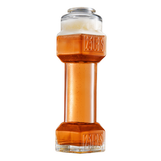 Single Set Dumbbell Beer Whiskey Glasses Giant Lifting Beers 26OZ Glass Large Weight