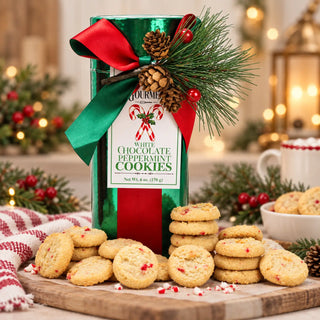 Holiday Metallic Cookie Tubes - Assorted