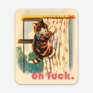 Oh Fuck Kitty Decal