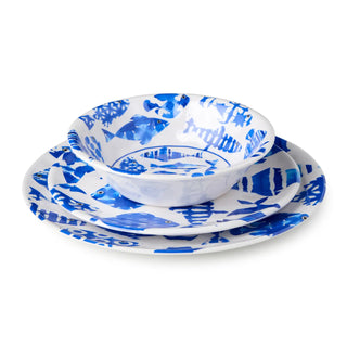 Fish Tale Melm Dinner Plate 11"