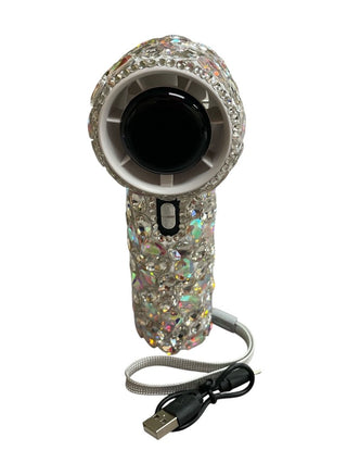 AB CHUNKY STONE DIGITAL FAN - Boutique Bella BellaPortable Fan