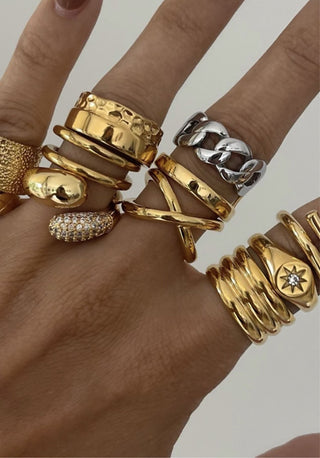 Abby Chain Ring - Boutique Bella BellaRing