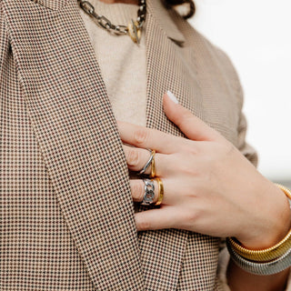 Abby Chain Ring - Boutique Bella BellaRing