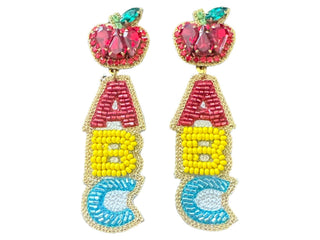 ABC Earrings - Boutique Bella BellaDistress