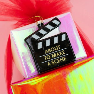 About To Make A Scene - Clapboard - Ornament - Boutique Bella BellaOrnaments
