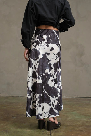 Abstract Mood Slip Skirt - Boutique Bella BellaSkirt