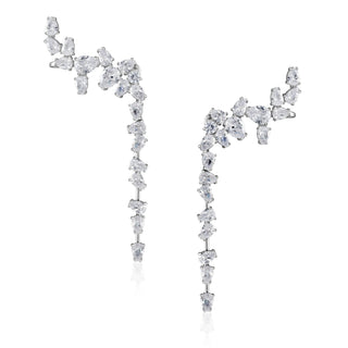 Adalee CZ Statement Earring - Boutique Bella BellaEarring