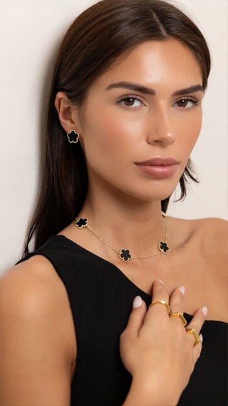 Adeline Clover Earring - Boutique Bella BellaEarring